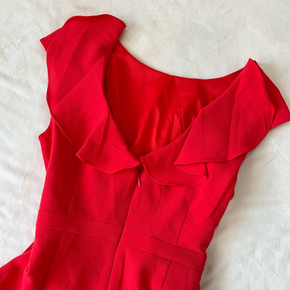 Formal red dress